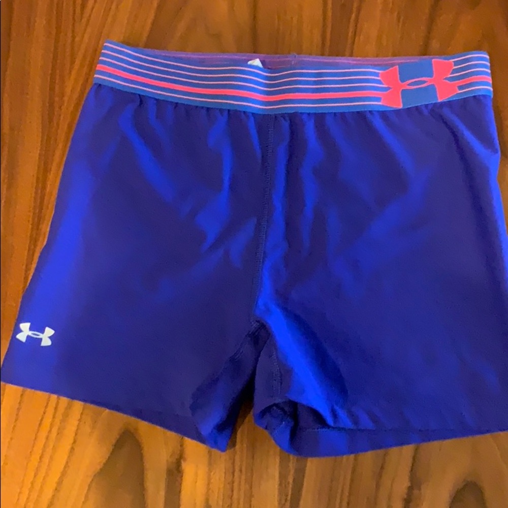 Under armour workout shorts. Worn once.